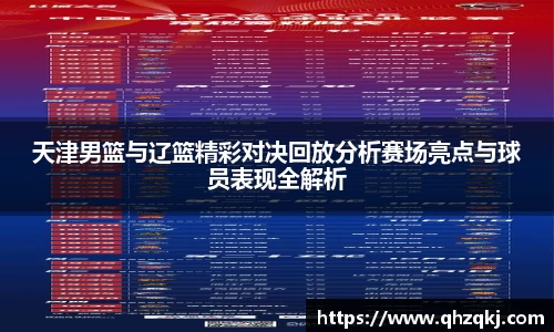 OETY欧亿天津男篮与辽篮精彩对决回放分析赛场亮点与球员表现全解析